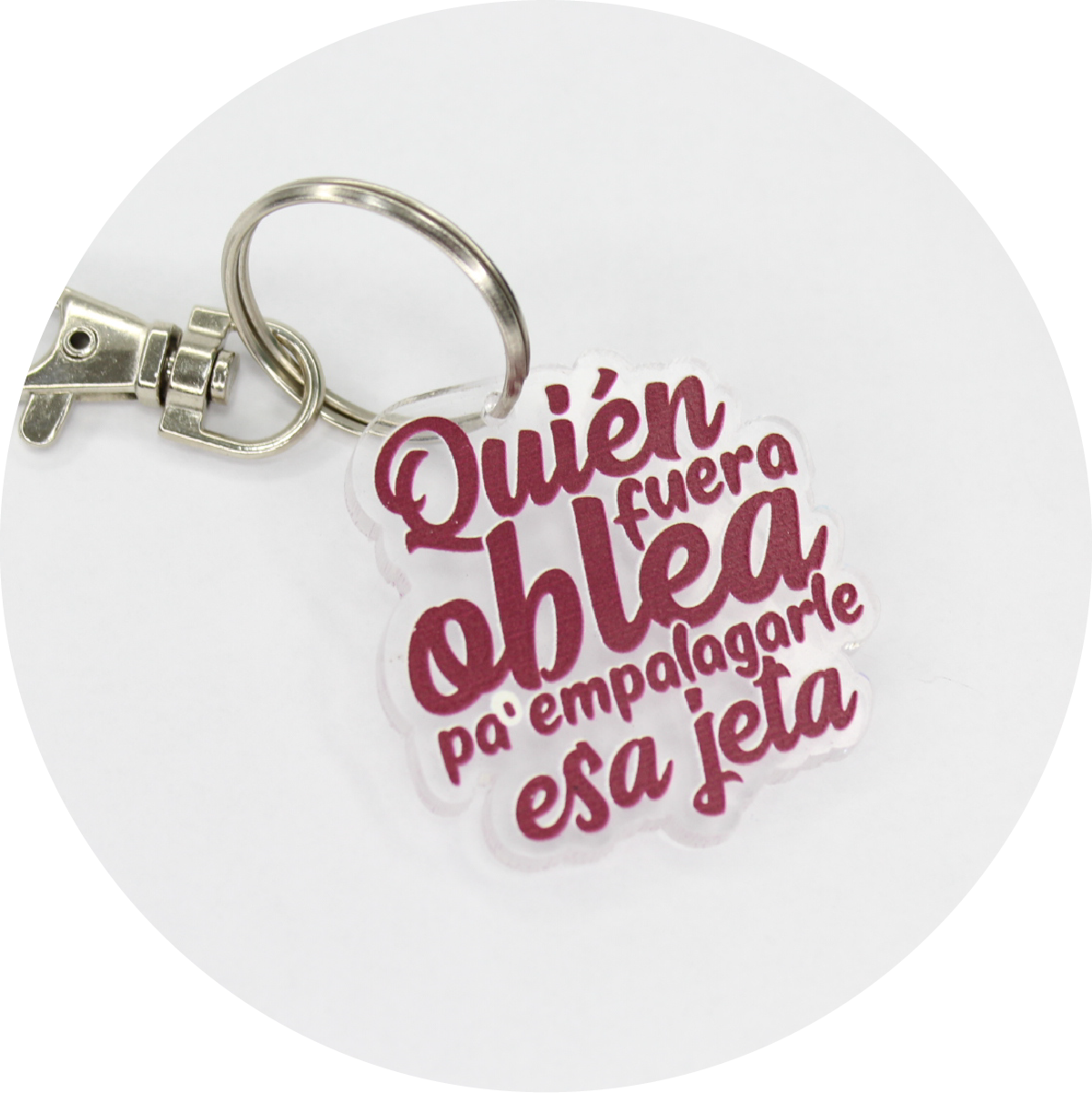 Llavero acrílico